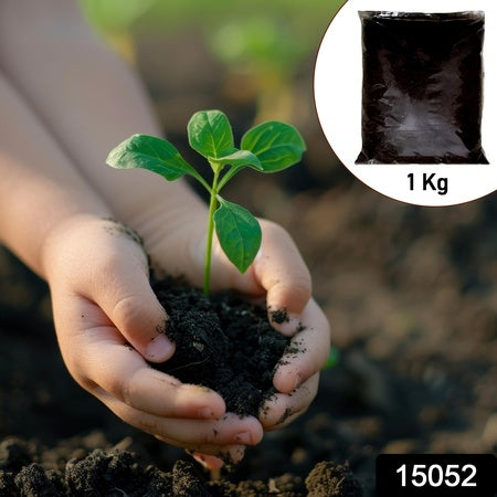 Organic Vermicompost Black Soil For Plants Health Manure (1 Kg Approx) - LootFaat