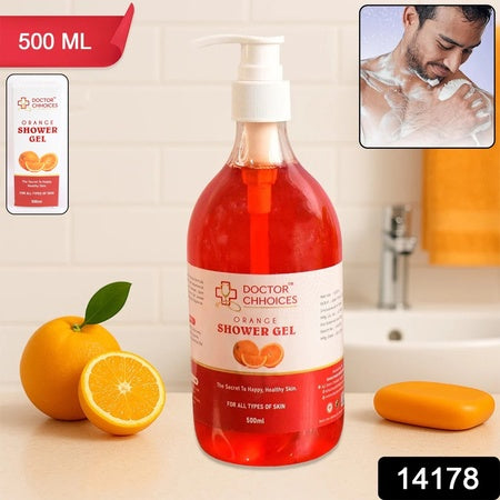 Doctor Chhoices Orange Shower Gel 500ml (1 Pc)