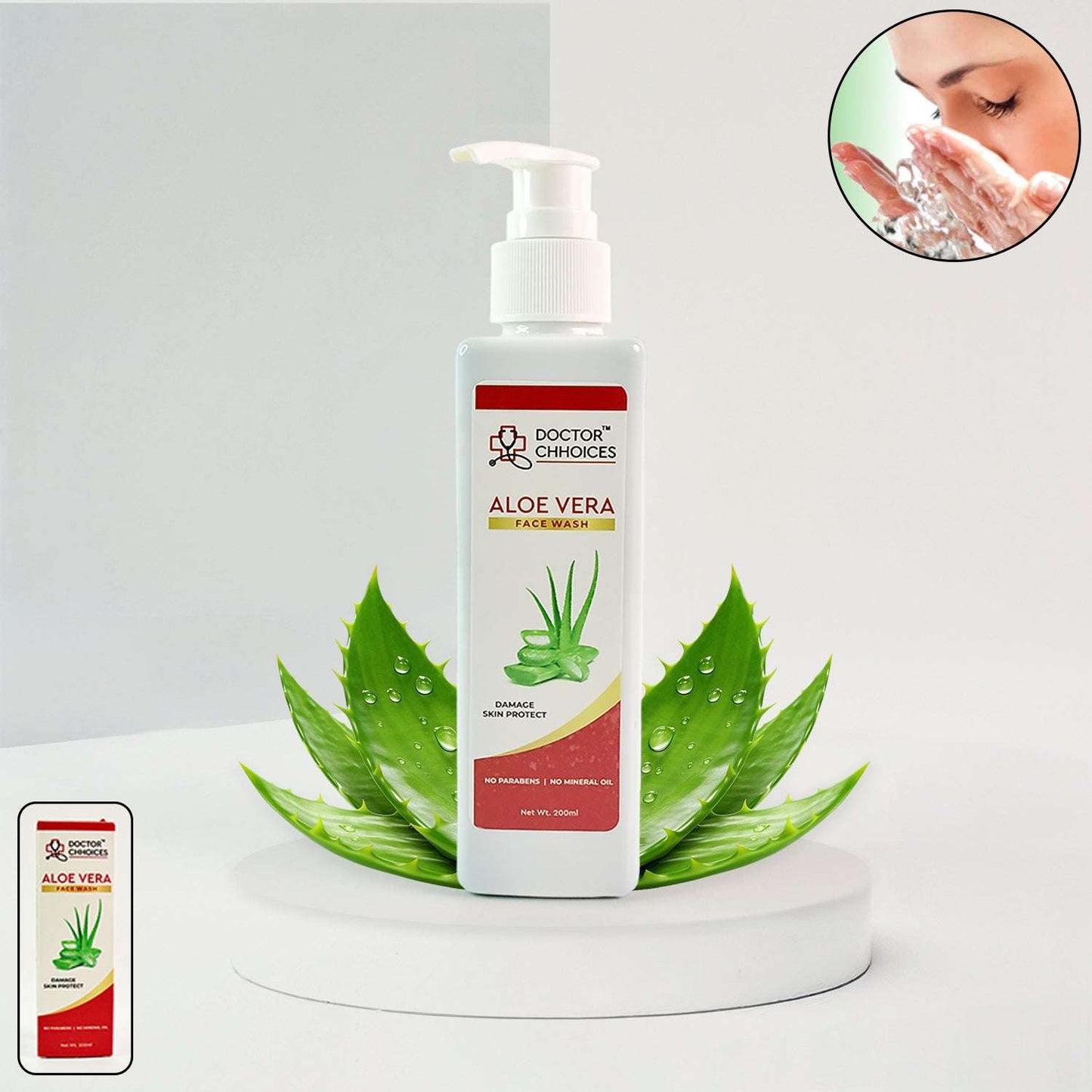 Doctor Chhoices Aloe Vera Face Wash - 200ml