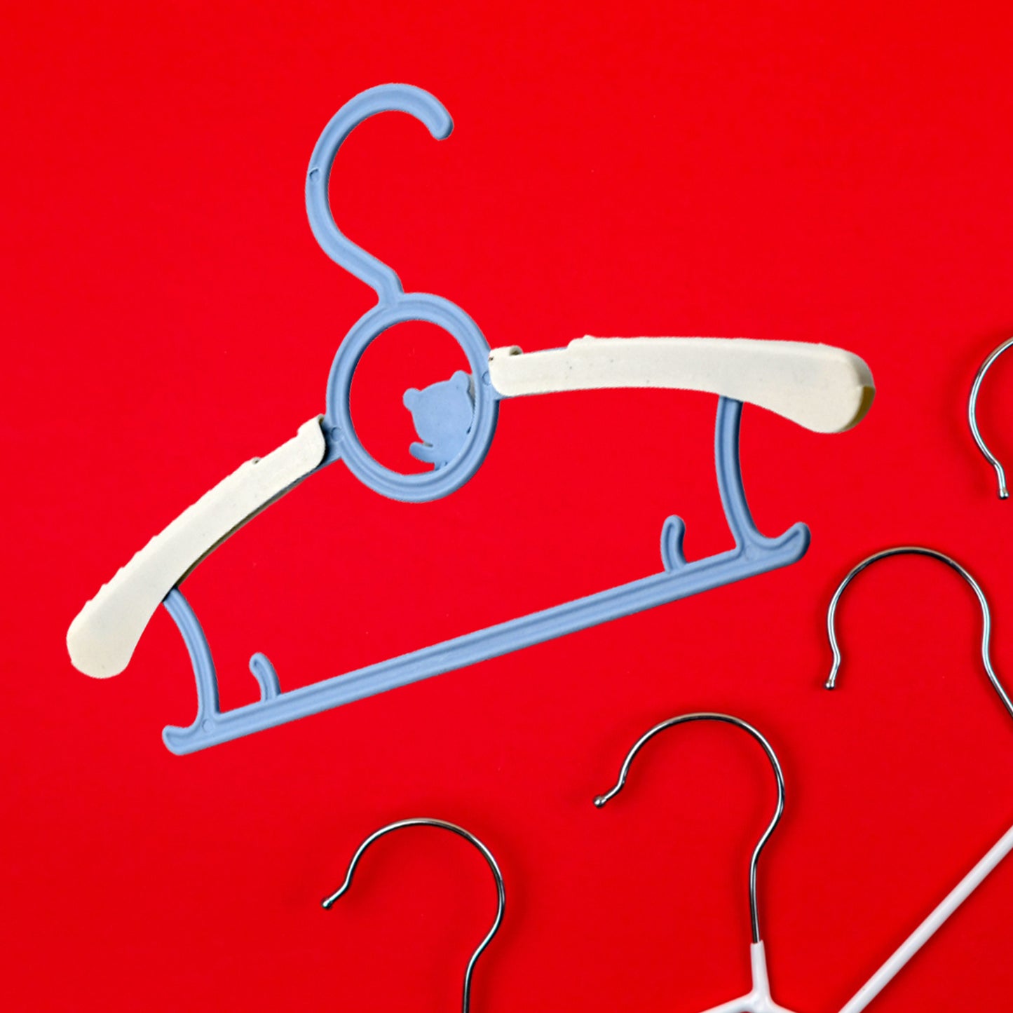 Large Dress Hanger Plastic Adjustable Child Plastic Hangers Space Saving Lightweight Hangers For Clothes Coat Shirt Closet Cloth Hangers Ideal (5pc) - LootFaat