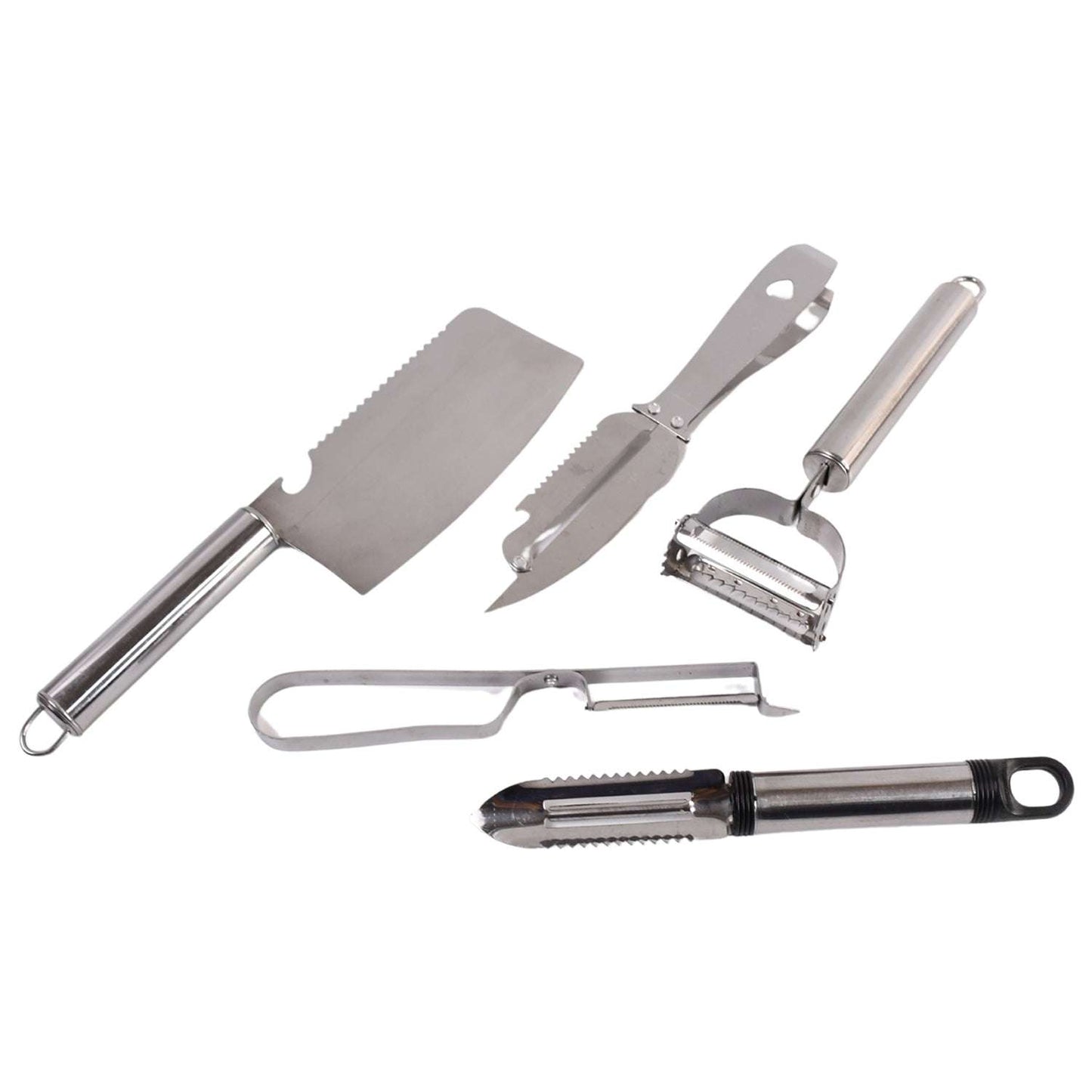 Multifunctional Peeler Grater Fruit Peeler Kitchen Household Gadget Set (5 Pc Set) - LootFaat