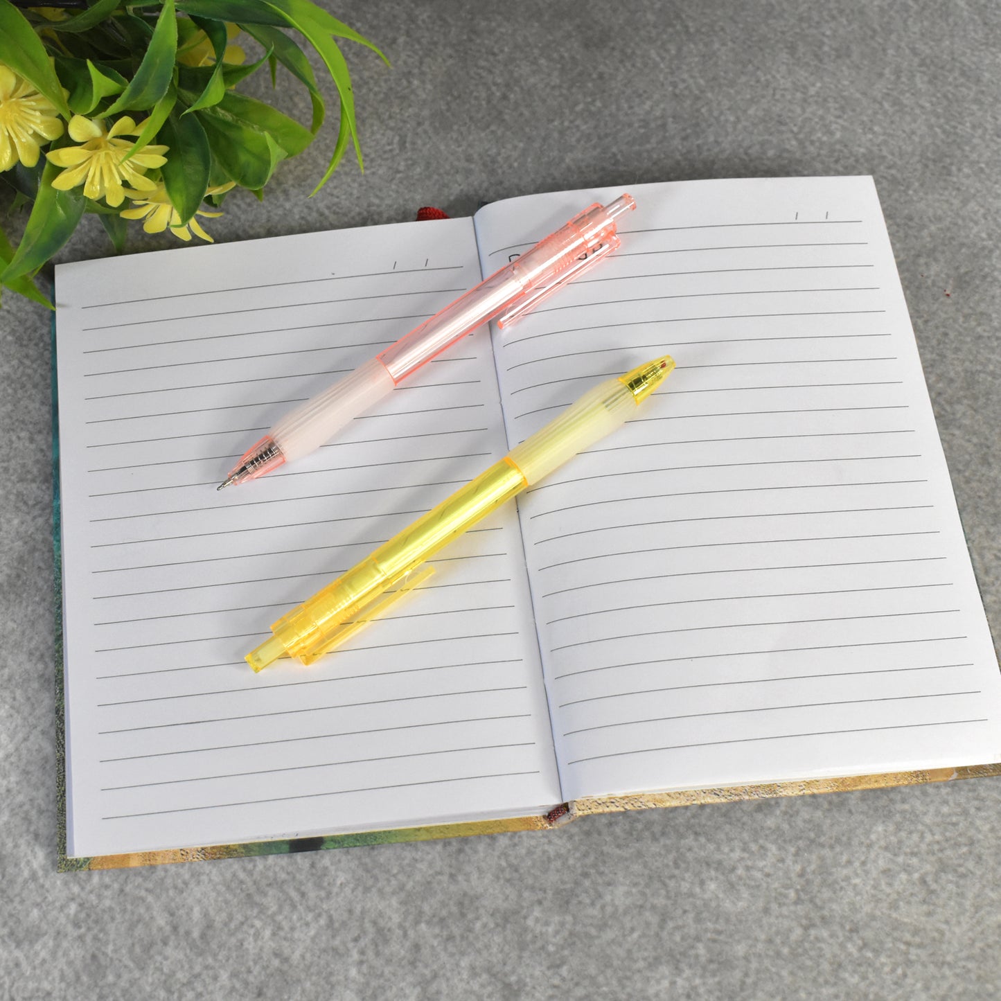 Lightweight Ball Point Pen Smooth Writing Black Ball Pens (2 Pc Set) - LootFaat