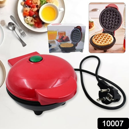 Mini Waffle Maker Machine Waffle Iron Home Appliances Kitchen Gift Easy To Clean On-stick Surfaces Perfect Breakfast Dessert Sandwich Pan Cakes Paninis Other Snacks Machine - LootFaat