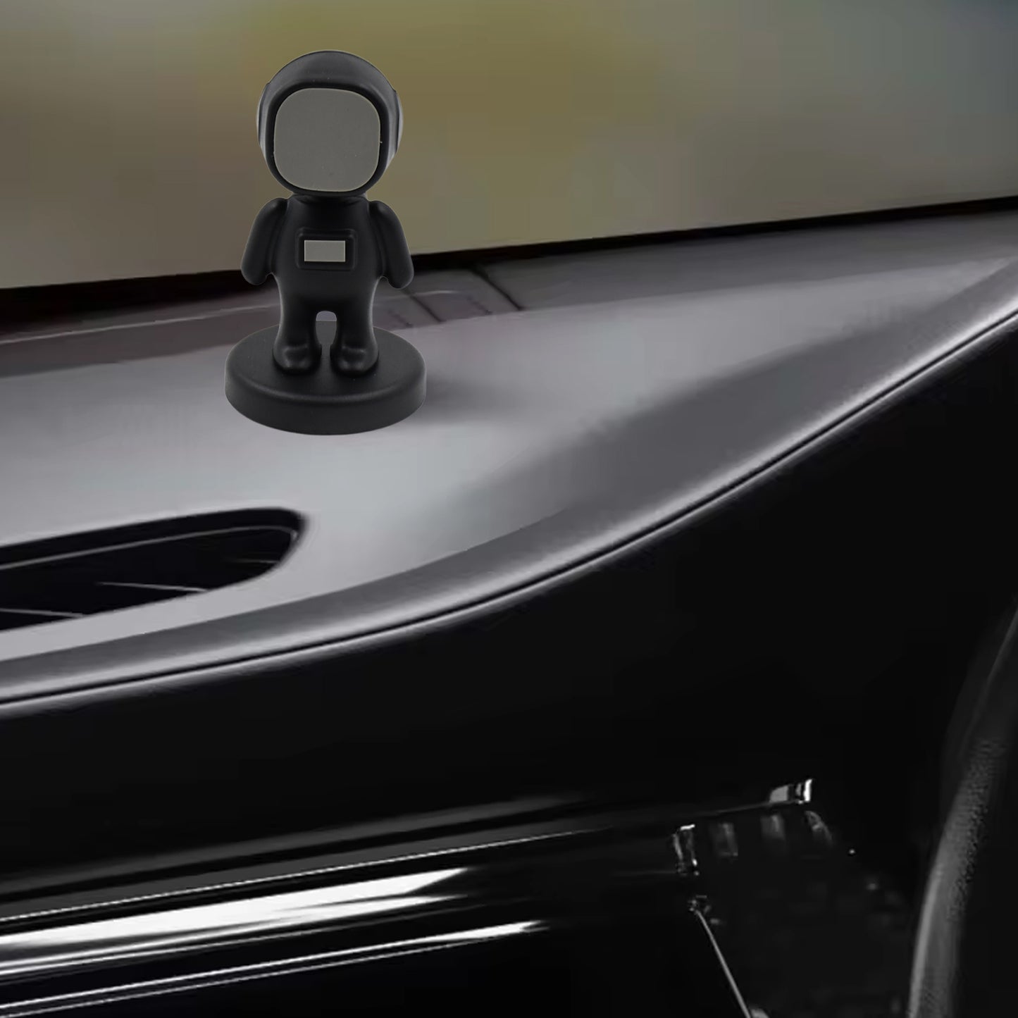 Magnetic Mobile Phone Holder Cartoon Version Of Astronaut Car Holder Suitable For Car Dashboard 360 Rotating Magnetic Mobile Holder Compatible With All Smartphones (1 Pc) - LootFaat