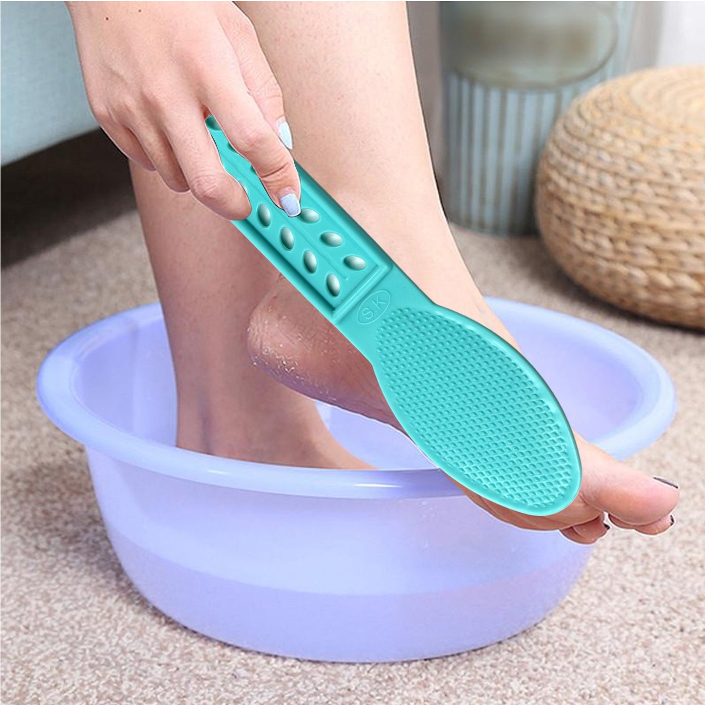Plastic Foot Scrubber Pedicure Foot Care - LootFaat