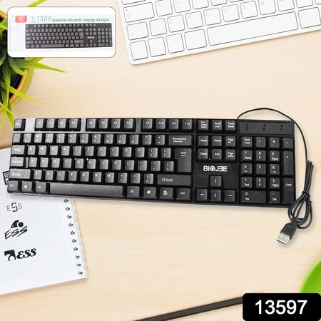 Wired Usb Keyboard 104 Keys (1 Pc) - LootFaat