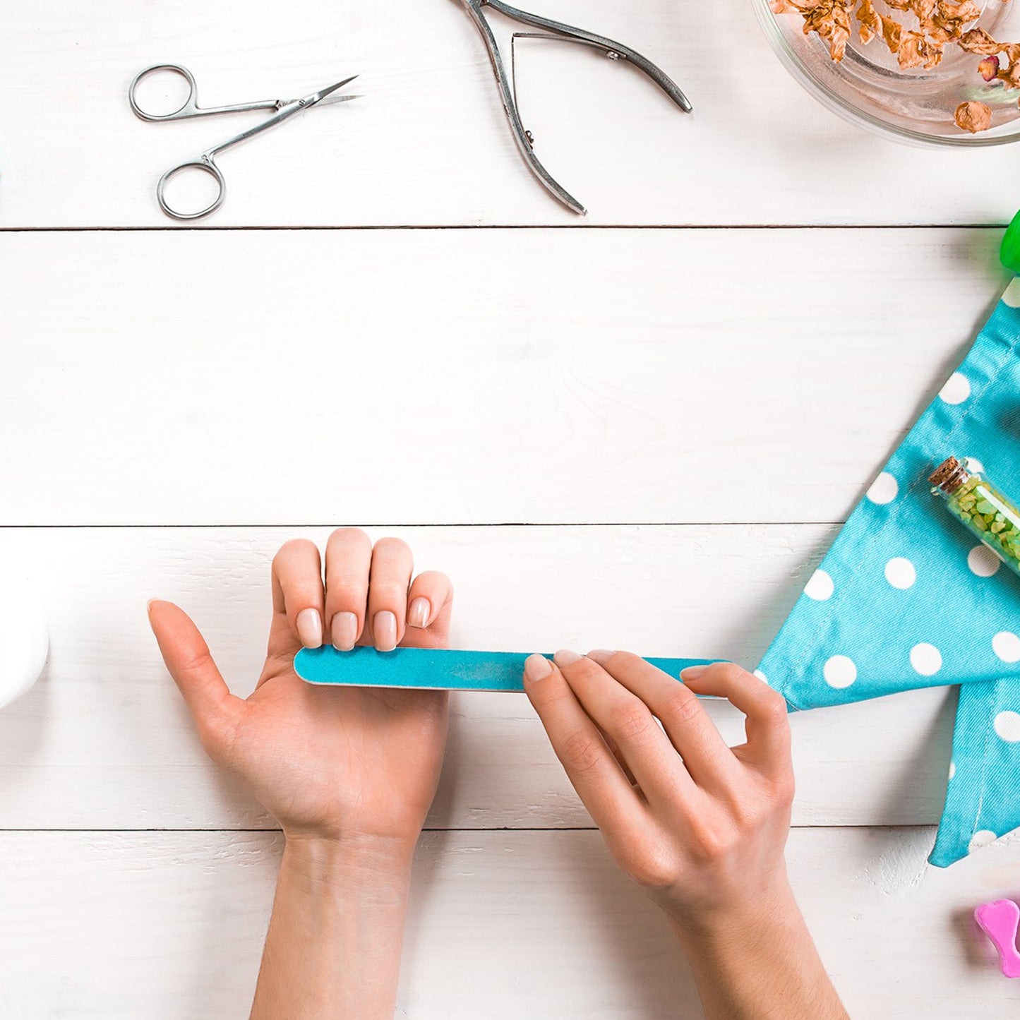 Professional Nail Filer Double Sided For Nail Shaper Nail File ( 18 Cm ) - LootFaat