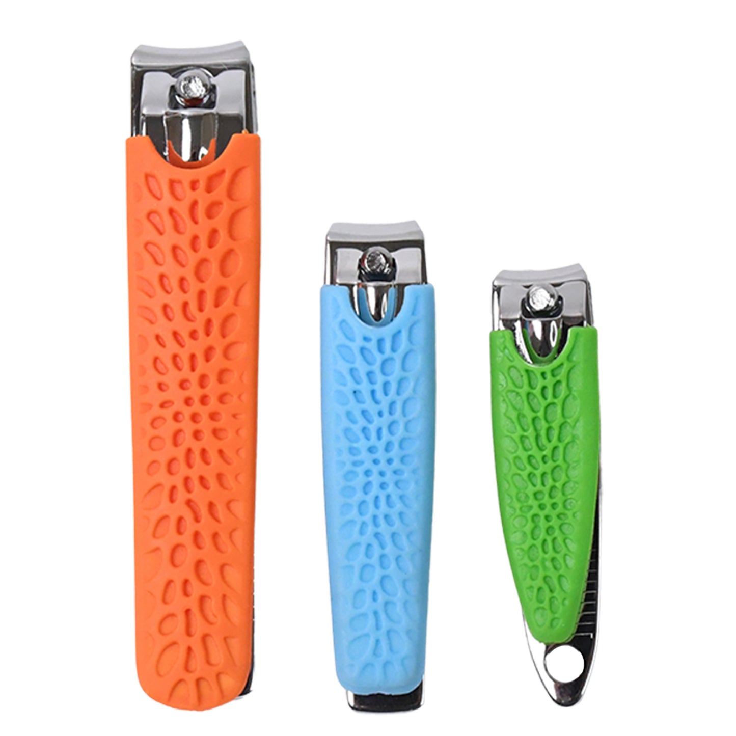 3 In 1 Nail Clipper Set Compact Nail Cutter Big Size And Small Sizes - LootFaat