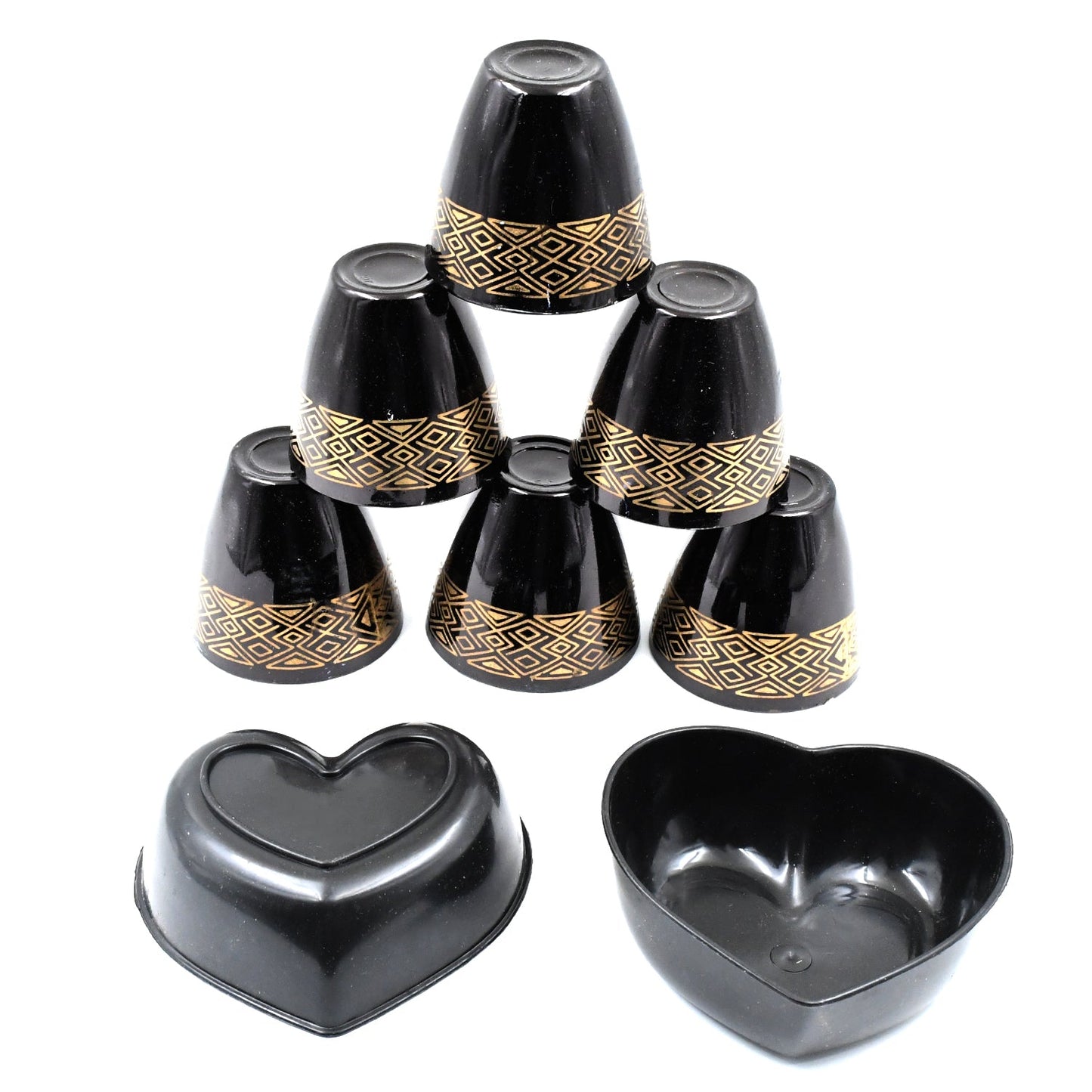 2 Bowl 6 Glass Snake Set ( 8 Pc Set ) - LootFaat
