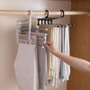 5-in-1 Adjustable Pants Hanger Organizer