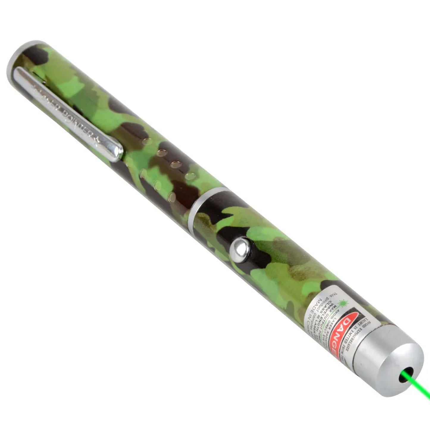 Green Multipurpose Laser Light Disco Pointer Pen Beam With Adjustable Antena Cap To Change Project Design - LootFaat
