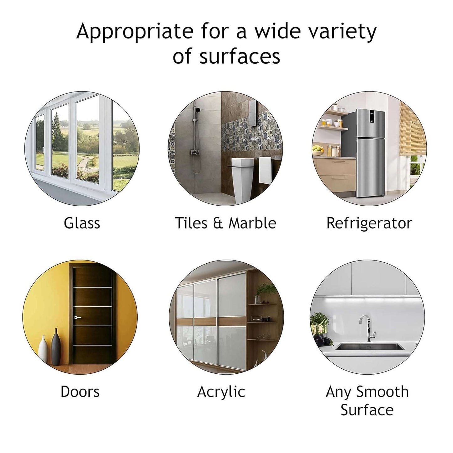 Plastic Adhesive Sticky Waterproof And Oil Proof Wall Hook (5.53.5 Cm) - LootFaat