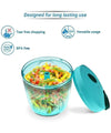 Manual Stainless Steel Compact Extra Sharp Hand Held Vegetable Chopperslicer With 5 Blades