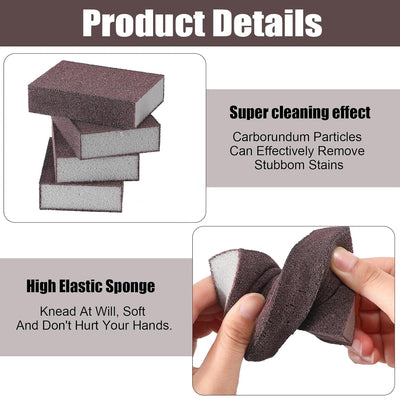 Multipurpose Kitchen Cleaning Sponge Scrub Block (10 X 7 Cm  1 Pc) - second image
