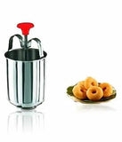 Stainless steel vada maker for easy preparation of traditional snacks