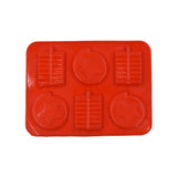 6 Cavity Silicone Mold Tray: Perfect for Chocolates, Cakes & More!