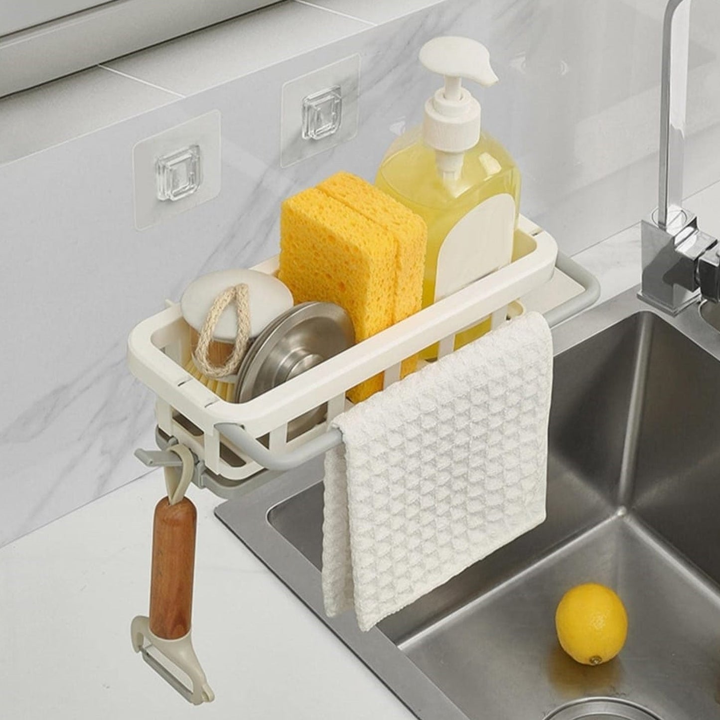 Premium Hanging Drain Rack & Home - Retractable - Best Quality & Value