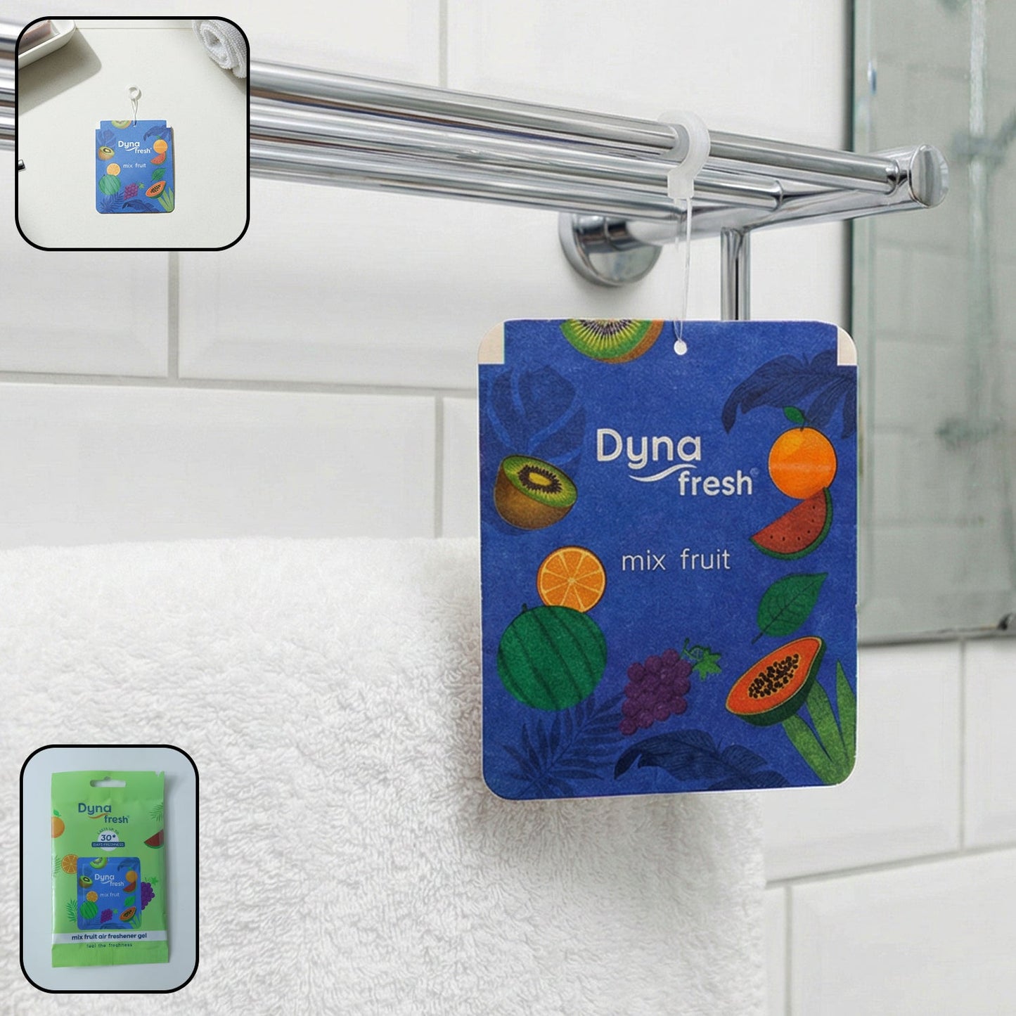 Mix Fruit Hanging Air Freshener Gel (1 Pc, 10gm)