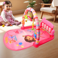 2in1 Baby Kick and Play Piano Gym Mat & Fitness Rack (1 Set) Baby product overview