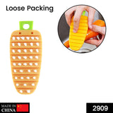 Non-toxic vegetable scrubber, carrot design for cleaning produce