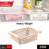 Fridge basket with adjustable sides, practical for storage