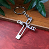 Premium Elegant Metal Cross Keychain Car - Premium Quality - Best Quality & Value