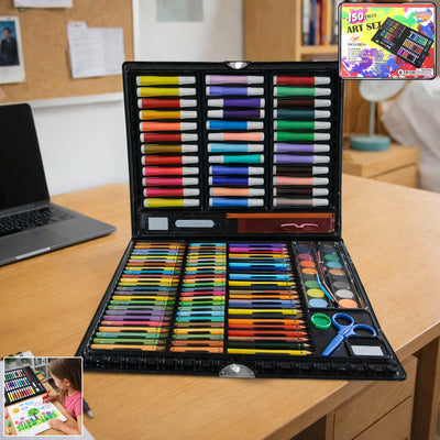 130 Piece Approx Complete art and drawing color kit - Stationery