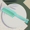 Compact Plastic Hair Comb with Heart Health - Premium Quality - Best Quality & Value