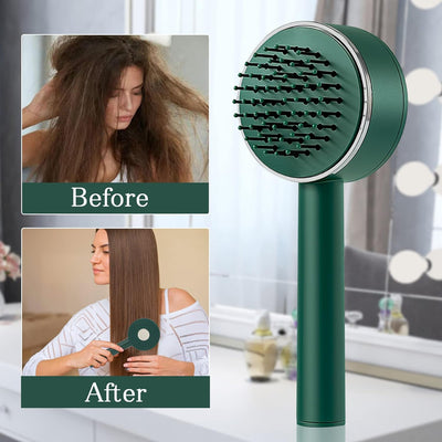 Self-Cleaning Air Cushion Massage Hair Brush