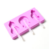 Silicone Popsicle Molds, Reusable Ice Cream Molds With Sticks And Lids. A Must-Have Popsicle Mold For Summer.