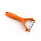 Durable kitchen peeler for smooth and effortless peeling of produce.