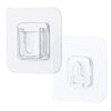 Premium Transparent Adhesive Male Hook Home - Premium Quality - Best Quality & Value