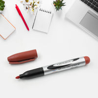 Premium 10Pc Marron Marker Permanent (10 Pc Set) Office - Premium Quality - Best Quality & Value