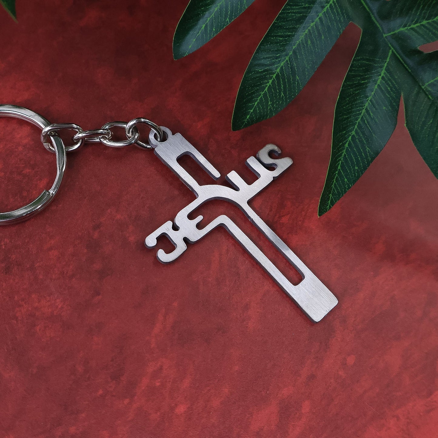 Premium Elegant Metal Cross Keychain Car - Premium Quality - Best Quality & Value