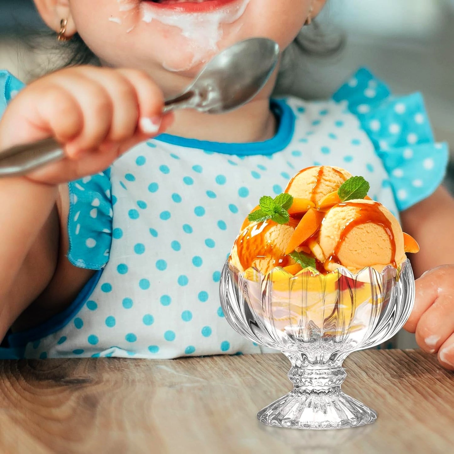 Premium Glass Ice Cream Bowls Home - Premium Quality - Best Quality & Value