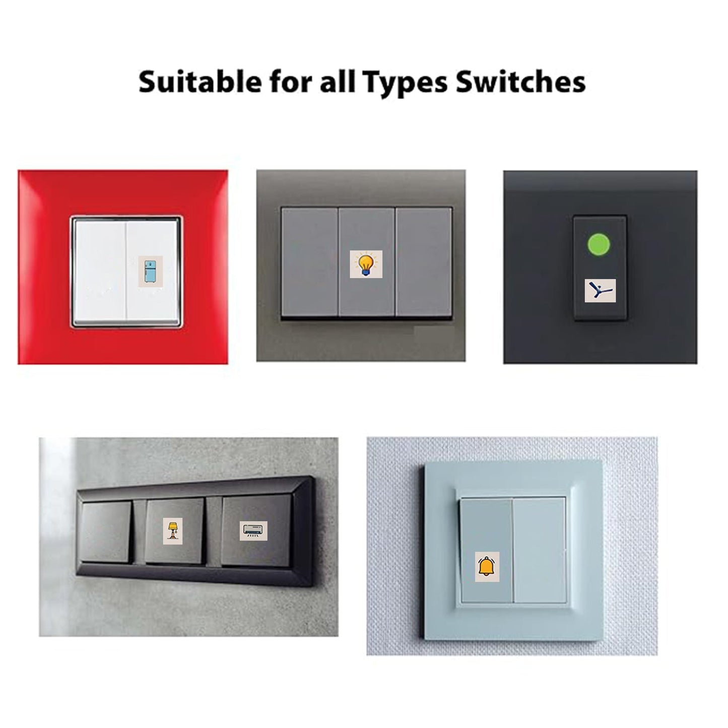 Premium Smart Switch Icon Sticker Office - Premium Quality - Best Quality & Value