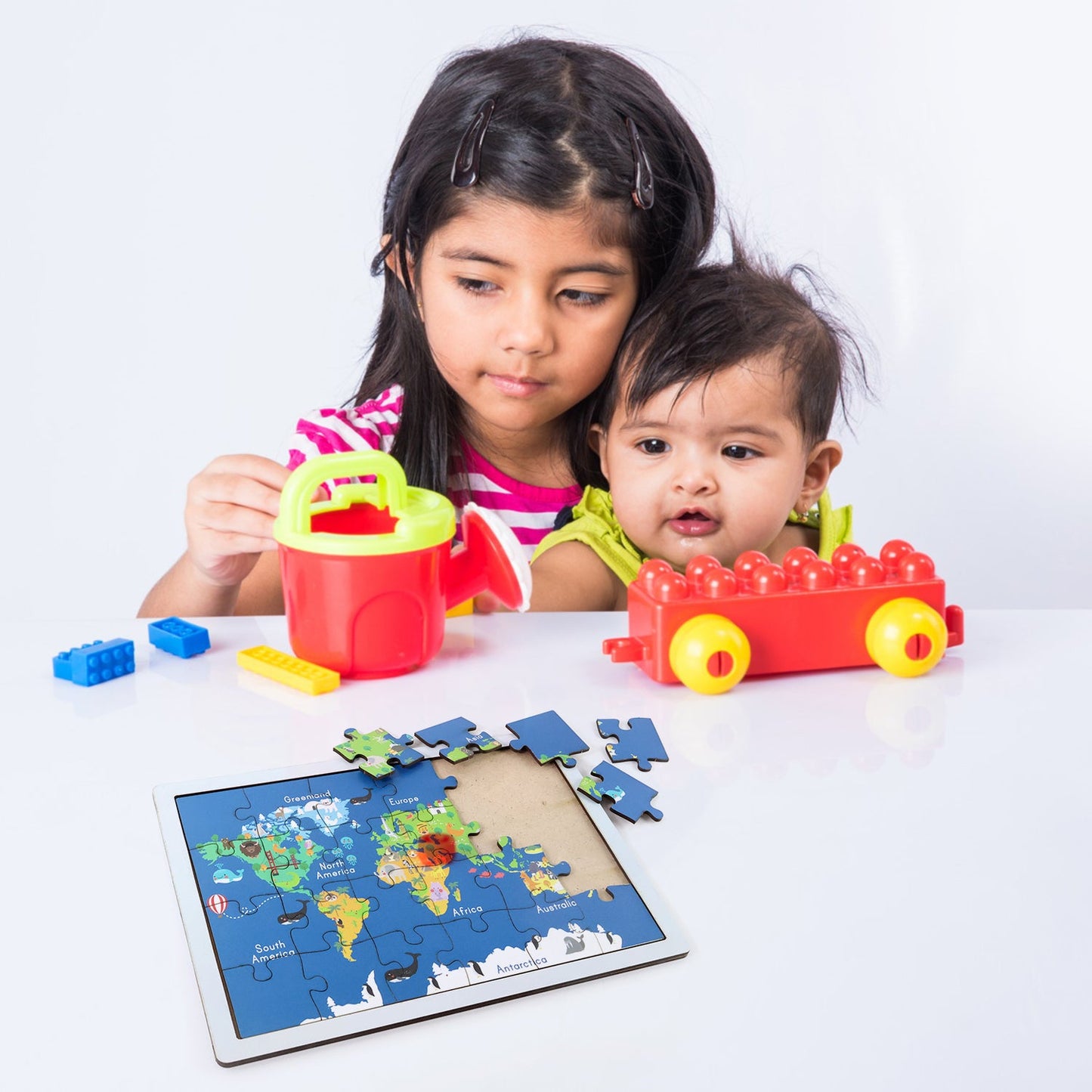 Portable Educational Wooden World Map Toys - Premium Quality - Best Quality & Value