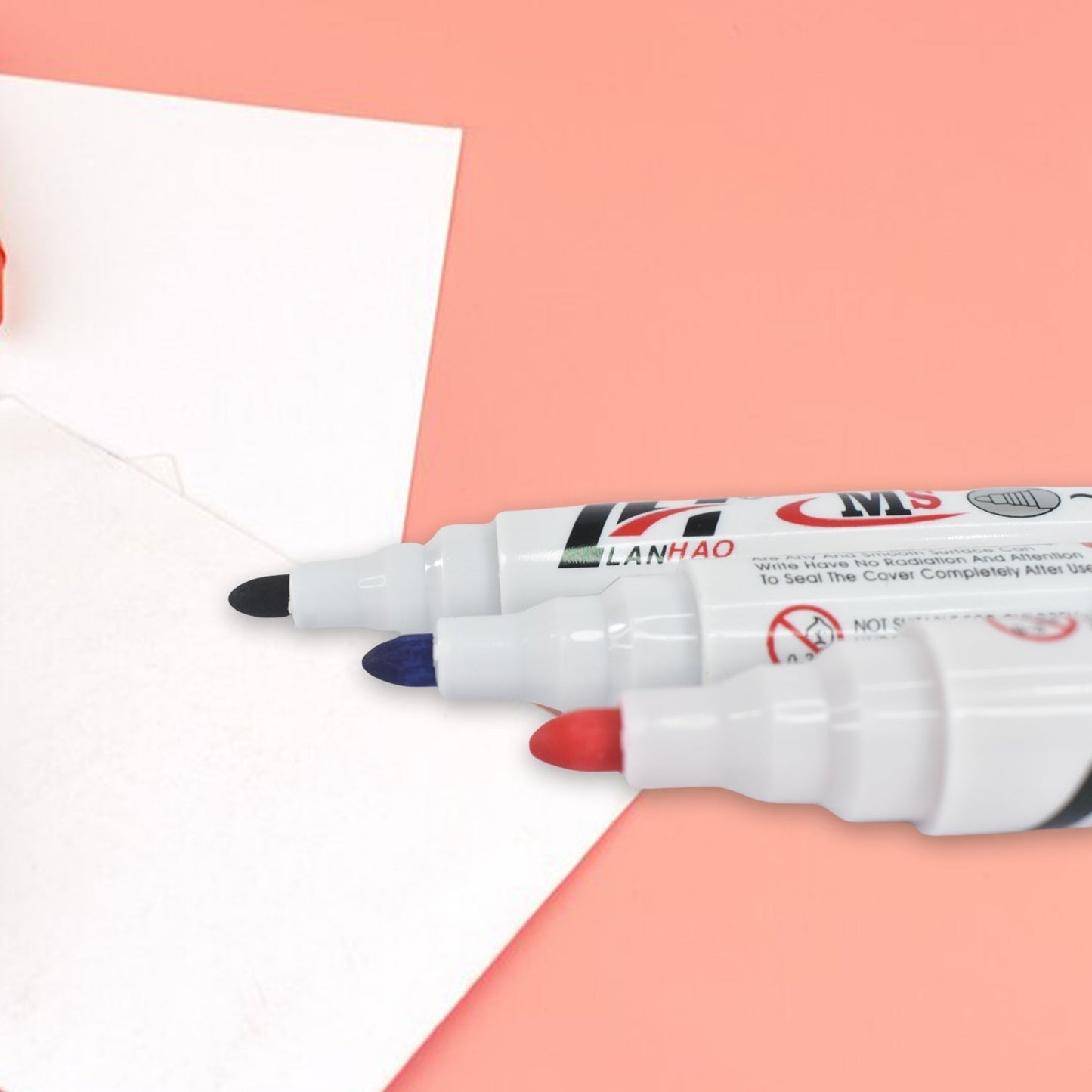Professional Whiteboard Marker Set (Blue, Office - Premium Quality - Best Quality & Value