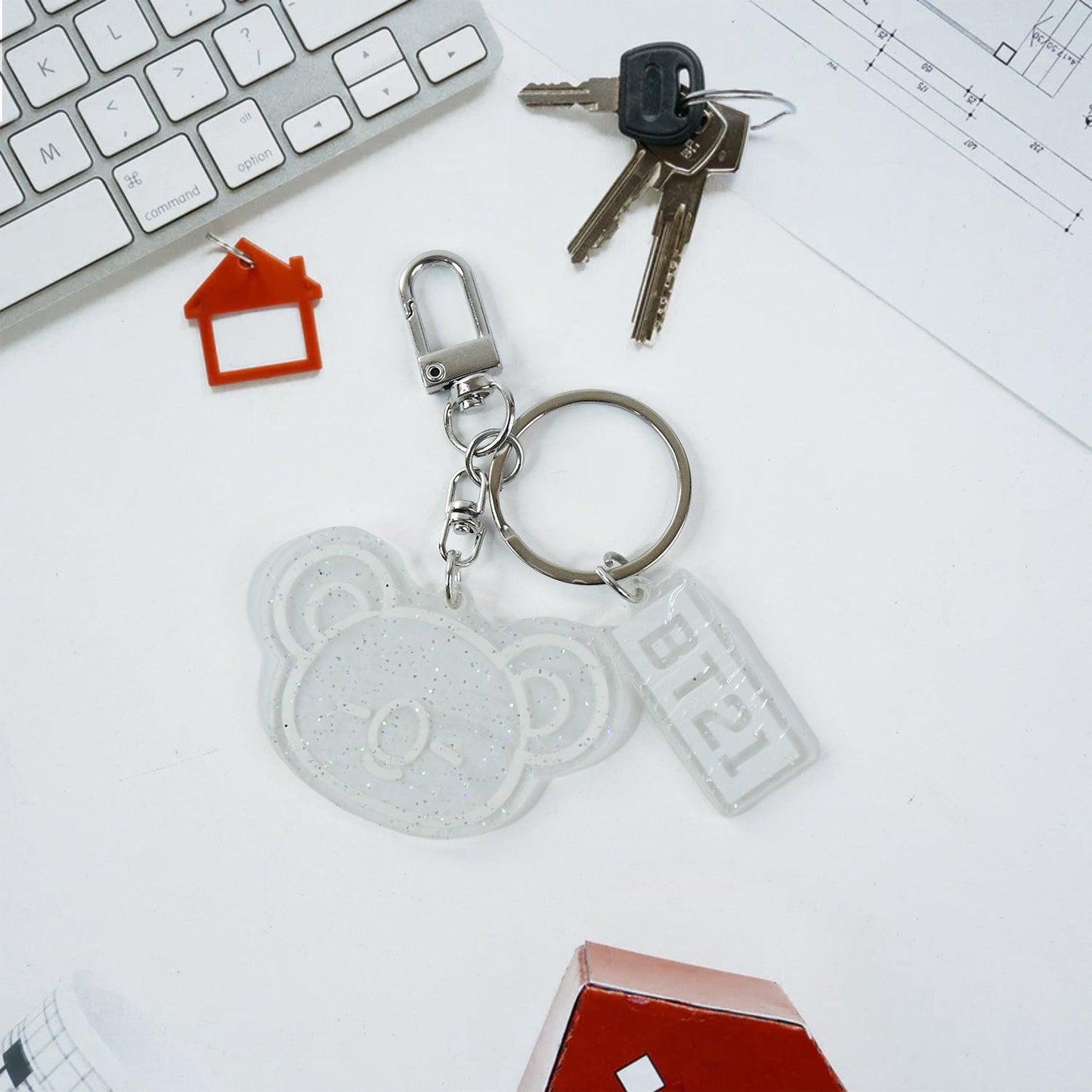 Premium Cute Acrylic and Metal Stationery - Premium Quality - Best Quality & Value