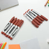 Premium 10Pc Marron Marker Permanent (10 Pc Set) Office - Premium Quality - Best Quality & Value
