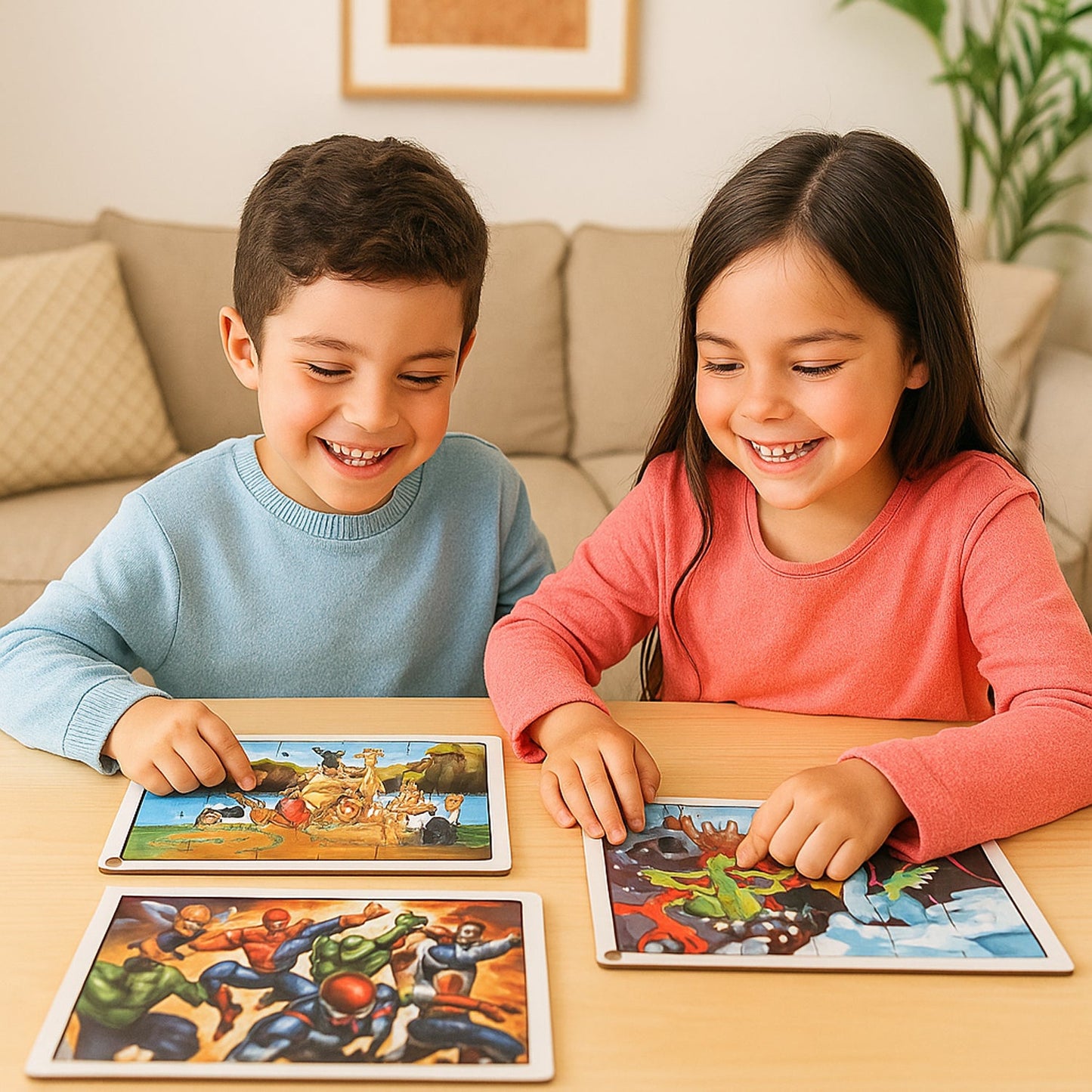 Premium Educational Wooden Jigsaw Puzzle Board Toys - Premium Quality - Best Quality & Value