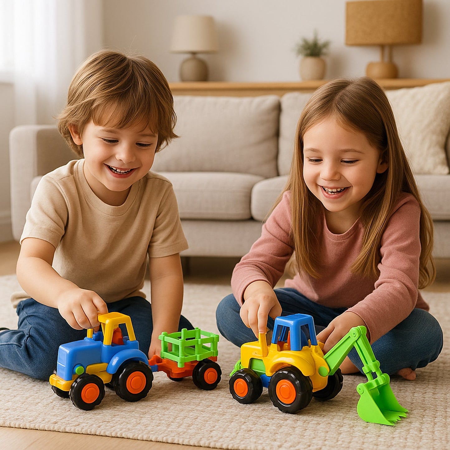 Premium Funwoods Itsy Bitsy Construction Toys - Premium Quality - Best Quality & Value