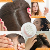 Shampoo brush with flexible bristles