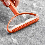 2in1 Portable Lint Remover at Home Use | Use for Removing Lint Dust in Furniture and Wool Clothes Sweater Carpet | Woolen Fabrics Brush Sticky Lint Roller with Long Handle (1 Pc)