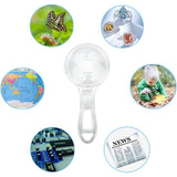 Handheld Plastic Magnifying Glasses (1 Pc / 55 MM)