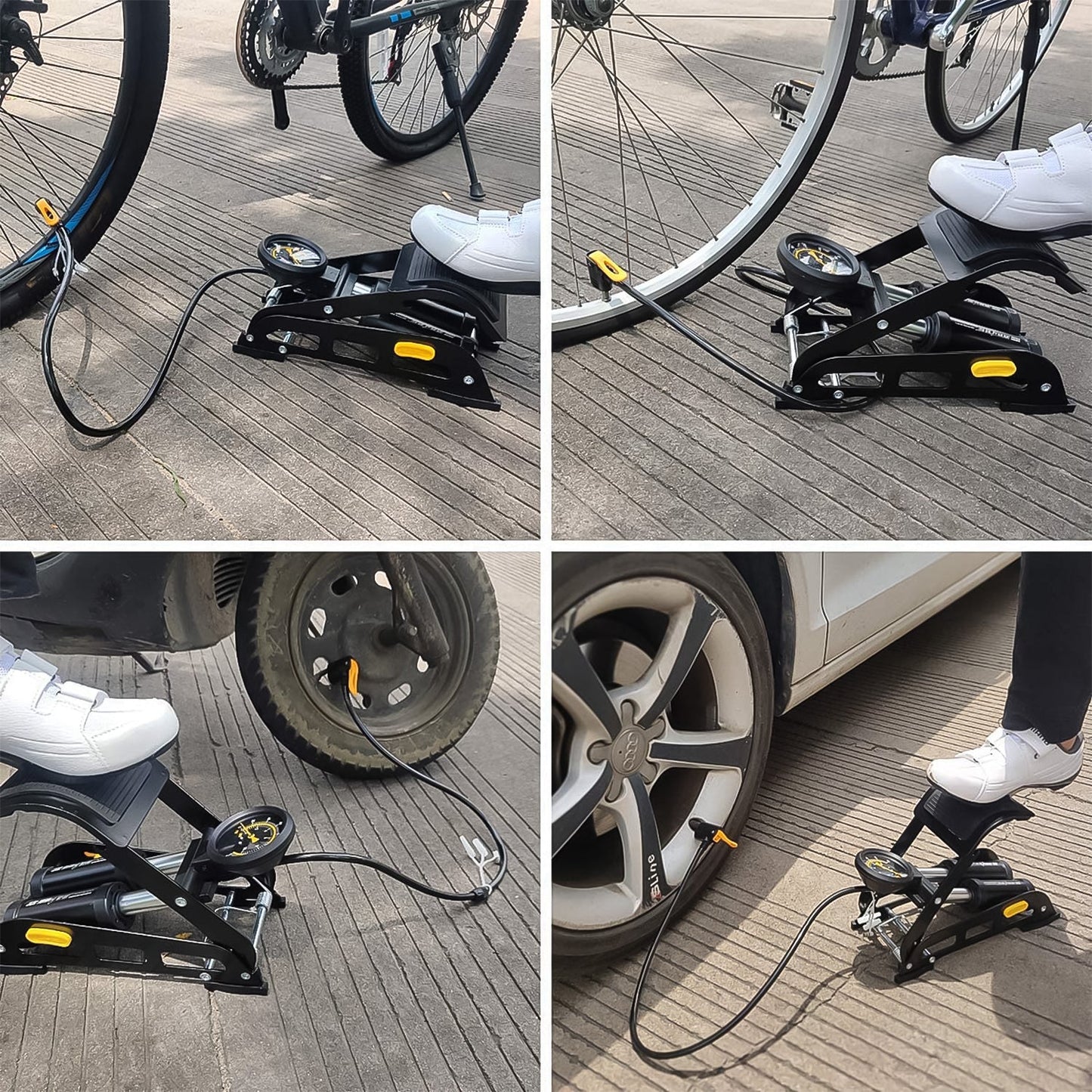 Portable High Pressure Foot Car - Foldable - Best Quality & Value