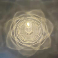 Crystal rose LED candle with a clear acrylic finish, ideal for home decoration and gifting.