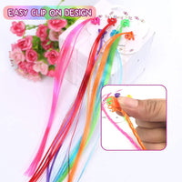 Premium Kids Hair Extensions with Health - Washable - Best Quality & Value