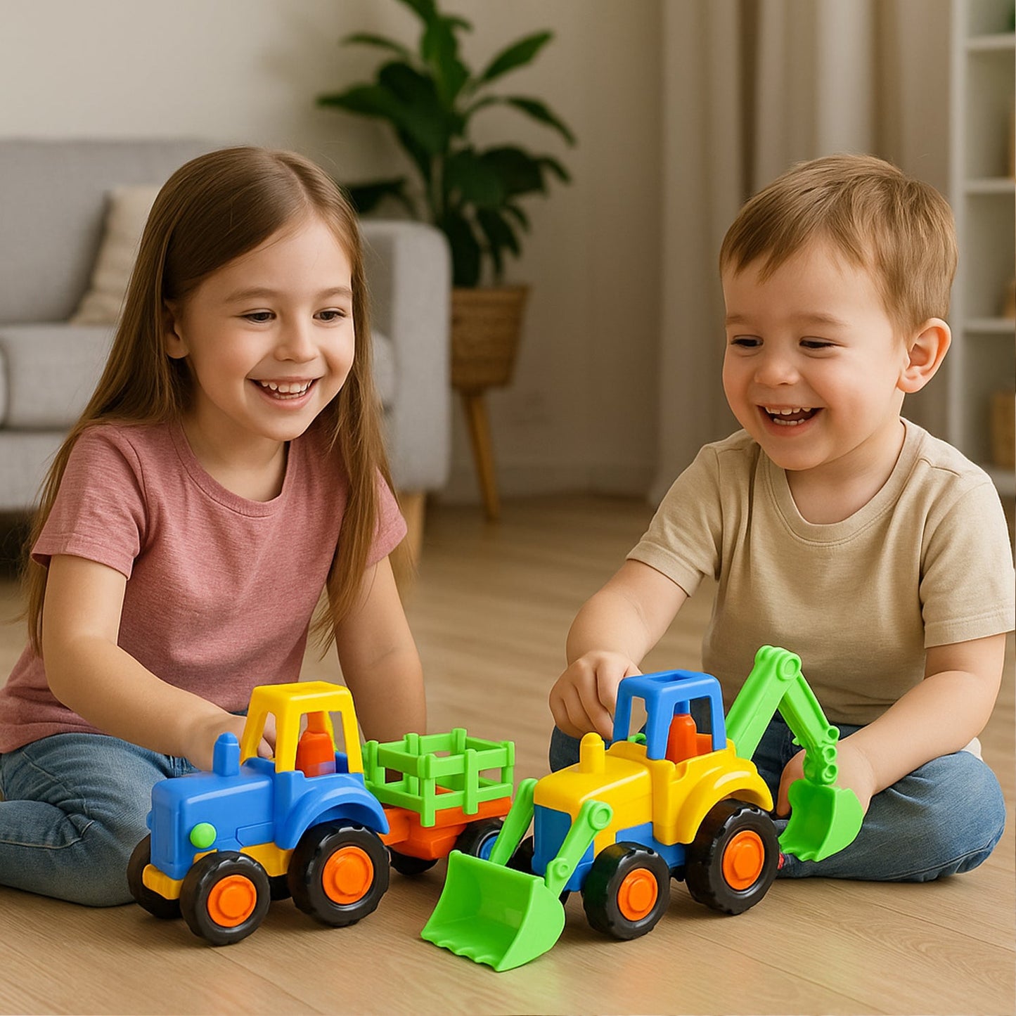 Premium Funwoods Itsy Bitsy Construction Toys - Premium Quality - Best Quality & Value