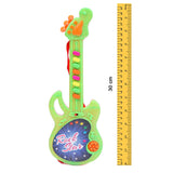 Colorful mini guitar, compact design with musical features